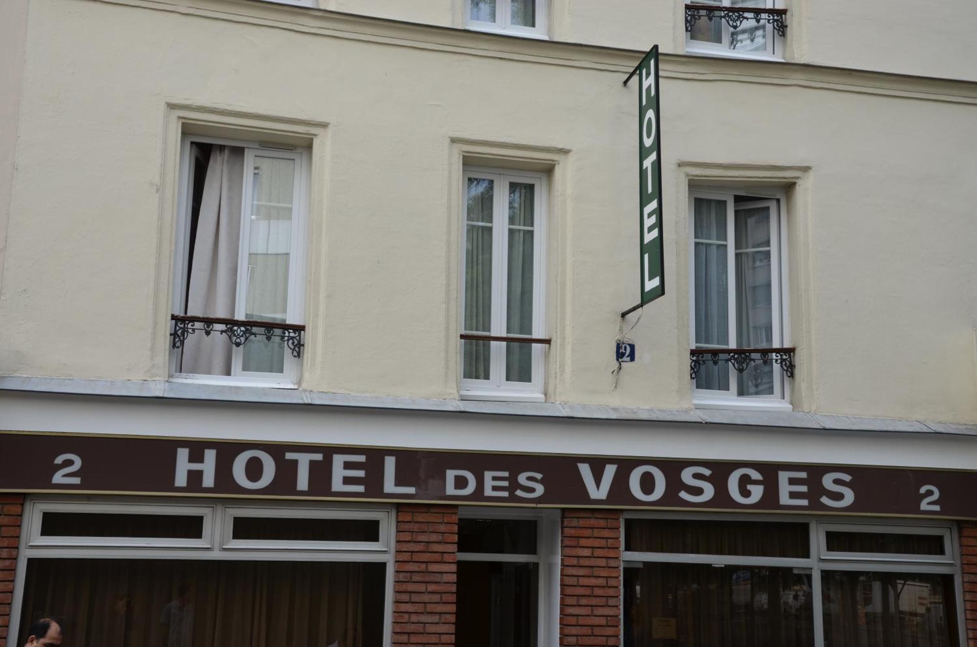 Hotel Des Vosges Paris Exteriör bild