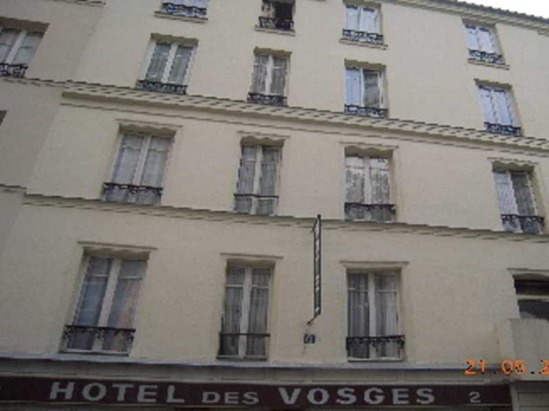 Hotel Des Vosges Paris Exteriör bild